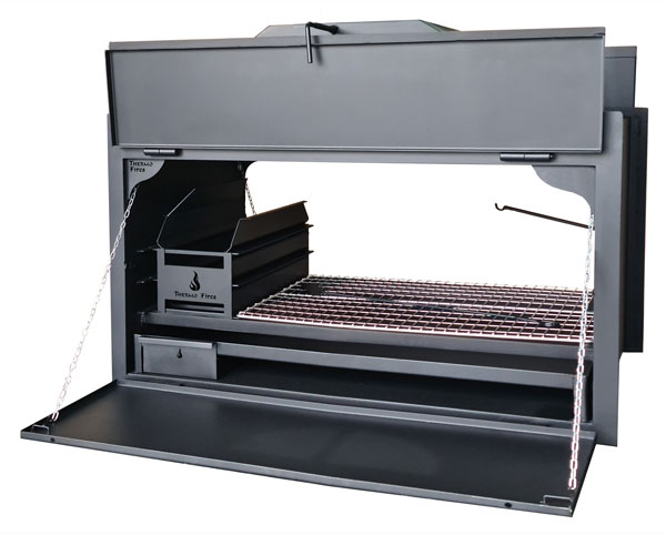 De Luxe 1200 mm Double-sided braai